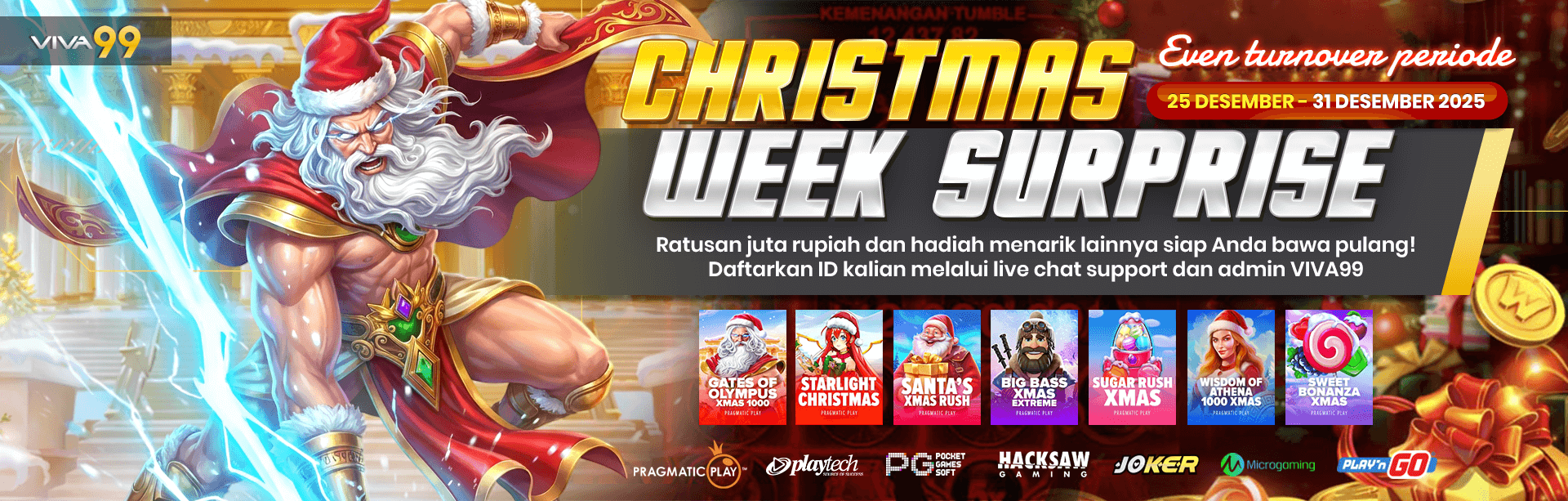EVENT CHRISTMAS WEEK SURPRISE 2025
