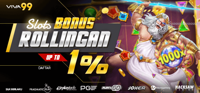 Bonus ROLLINGAN 1% Slots