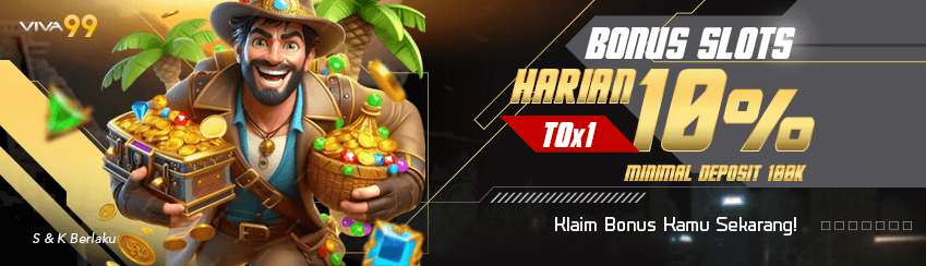 BONUS DAILY SLOTS 10%